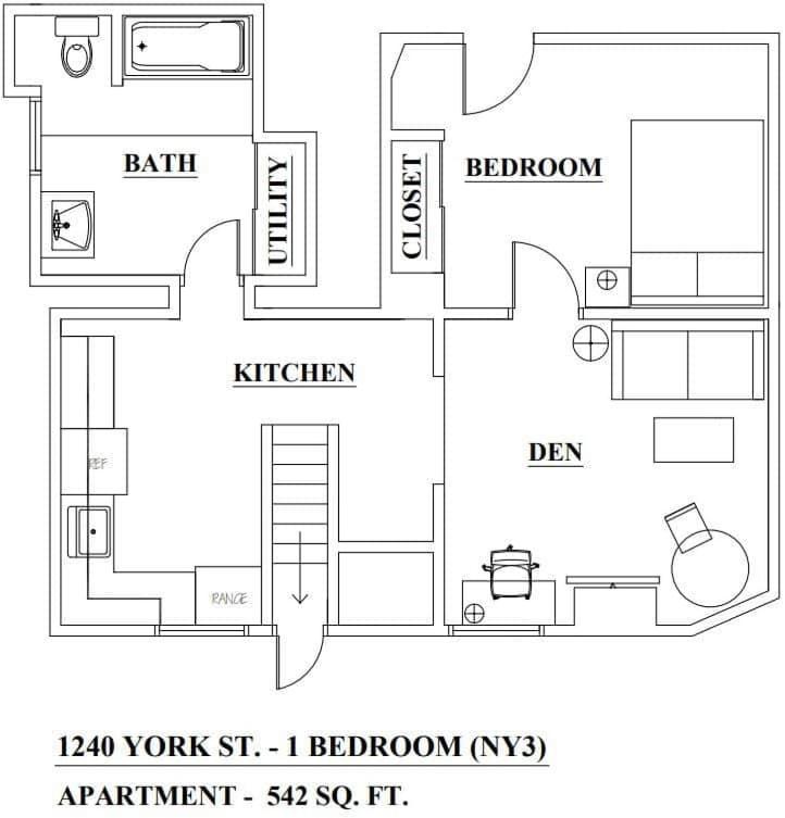 York By Modern Midstay - 3 Blocks To Cheesman #nyb Apartment Denver